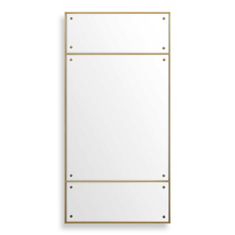 Uttermost - 08252 - Mirror - Wrenton - Stainless Steel