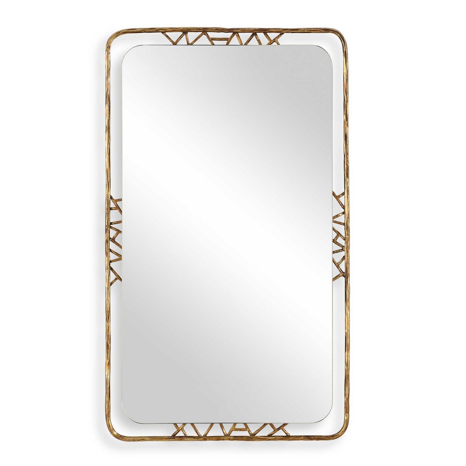 Uttermost - 08268 - Mirror - Tahoma - Antiqued Gold