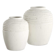 Uttermost - 18245 - Vases Set/2 - Luna - Chalk White