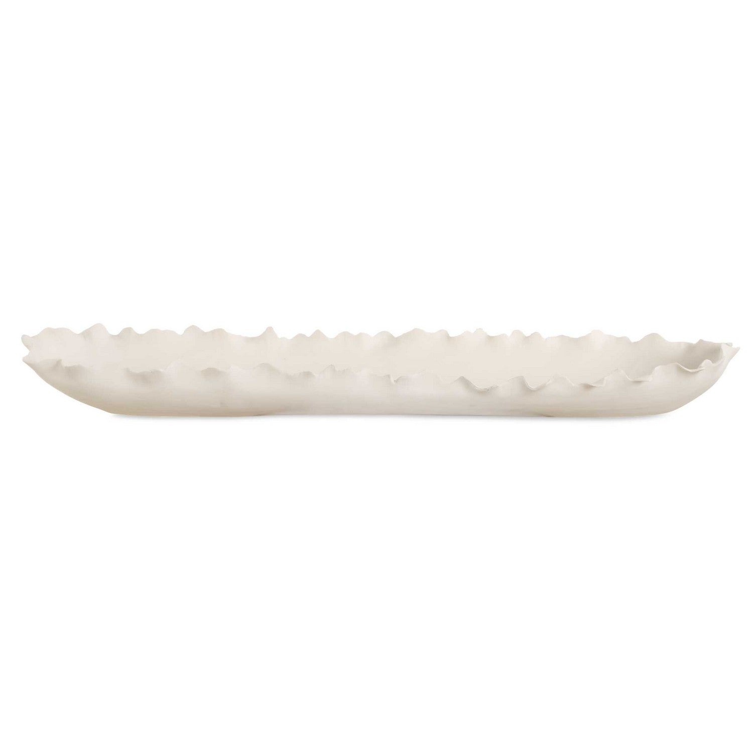 Uttermost - 18269 - Bowl - Ripple Crest - Matte White