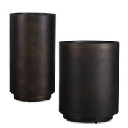 Uttermost - 18276 - Planters Set/2 - Volcan - Matte Bronze