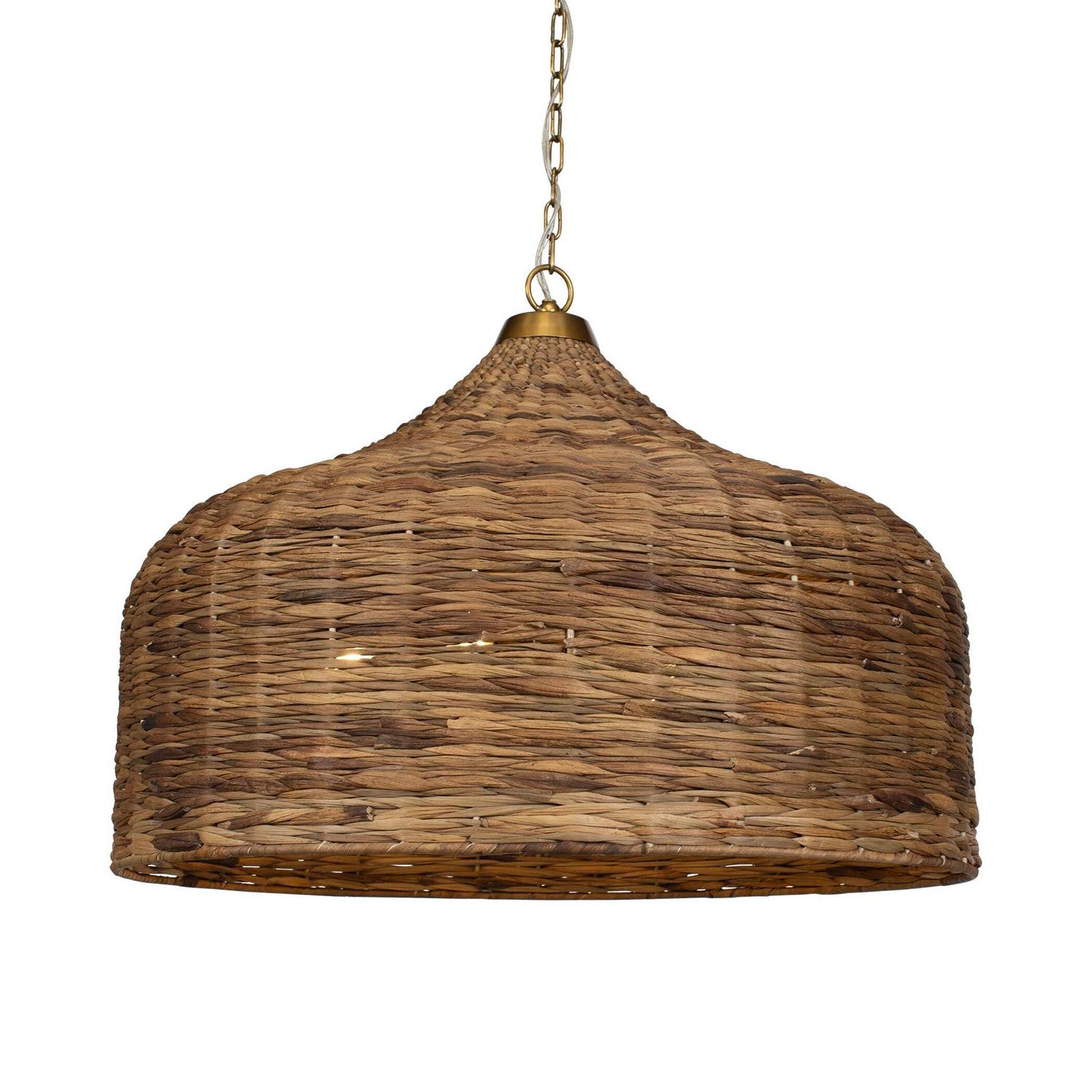 Uttermost - 21616 - Five Light Pendant - Tauranga - Antique Brass