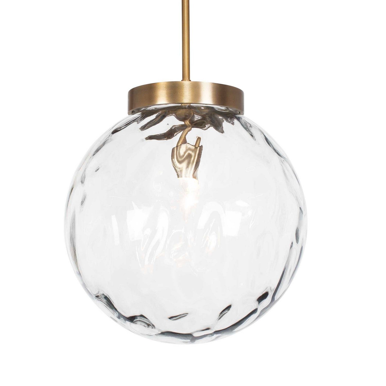 Uttermost - 21622 - One Light Pendant - Gaia - Antique Brass