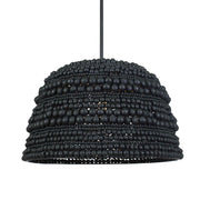 Uttermost - 21623 - One Light Pendant - Persephone - Matte Black