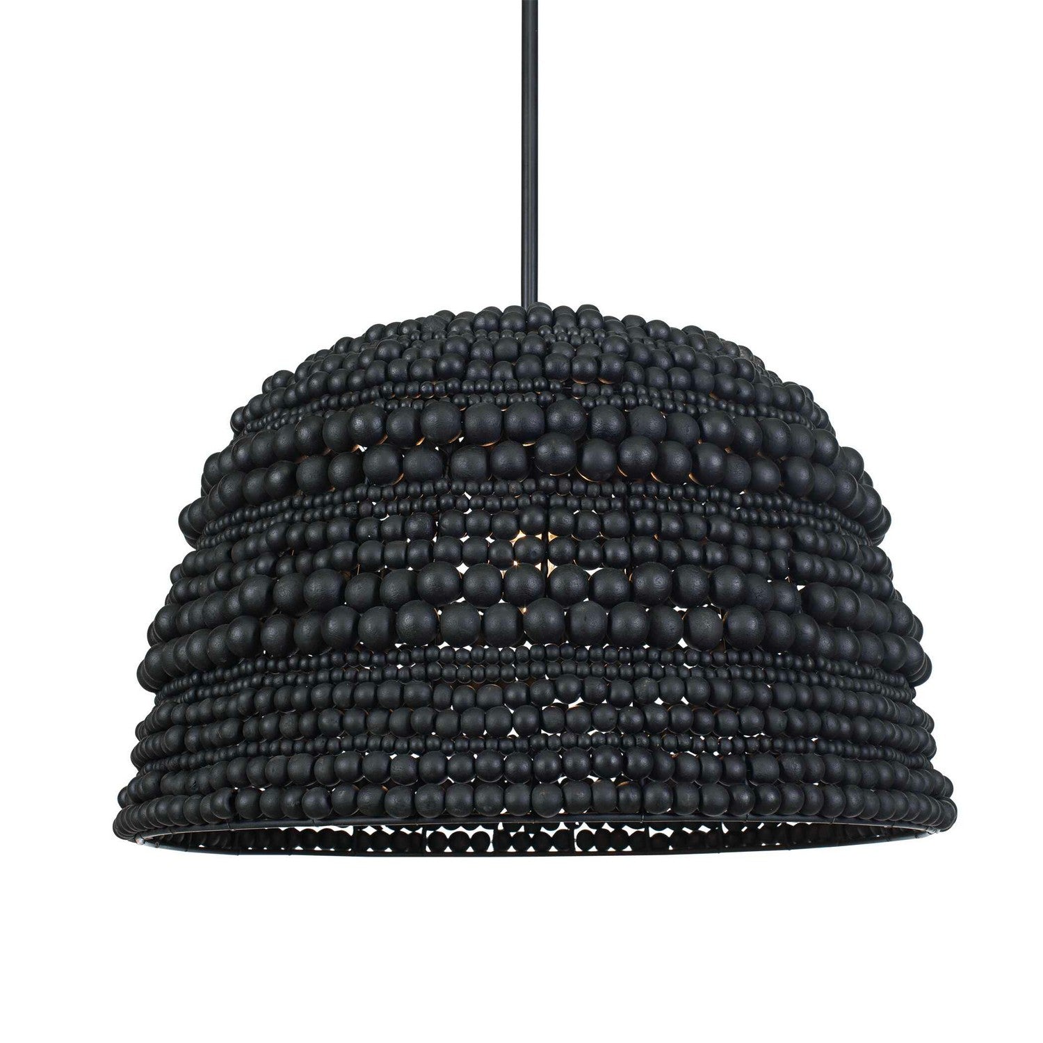 Uttermost - 21623 - One Light Pendant - Persephone - Matte Black
