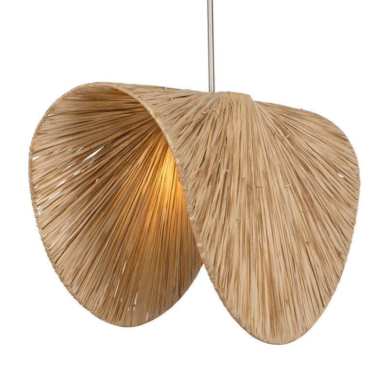 Uttermost - 21625 - One Light Pendant - Bend - Antique Brass