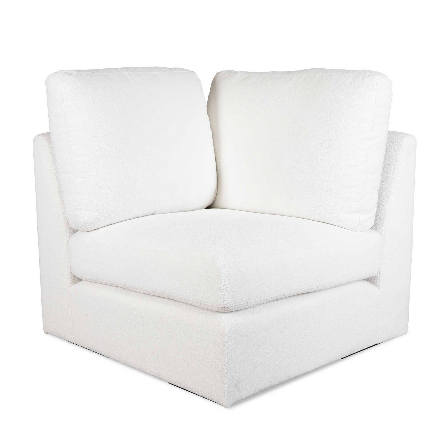 Uttermost - 23854-C - Corner Sofa - Refuge - White