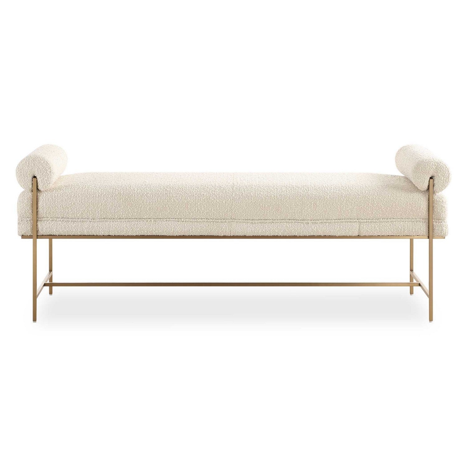 Uttermost - 23888 - Bench - Bolster - Brushed Brass