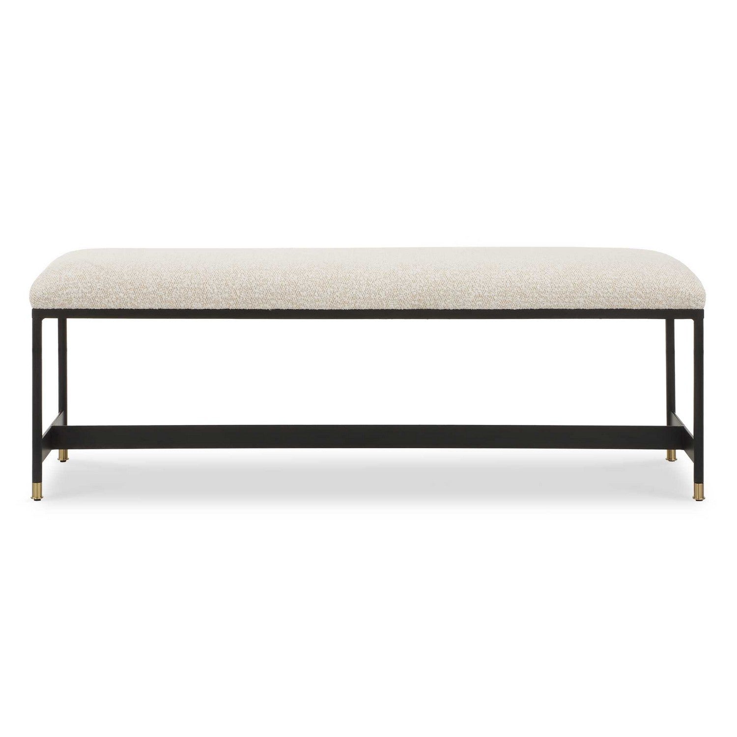 Uttermost - 23925 - Bench - Halston - Matte Black