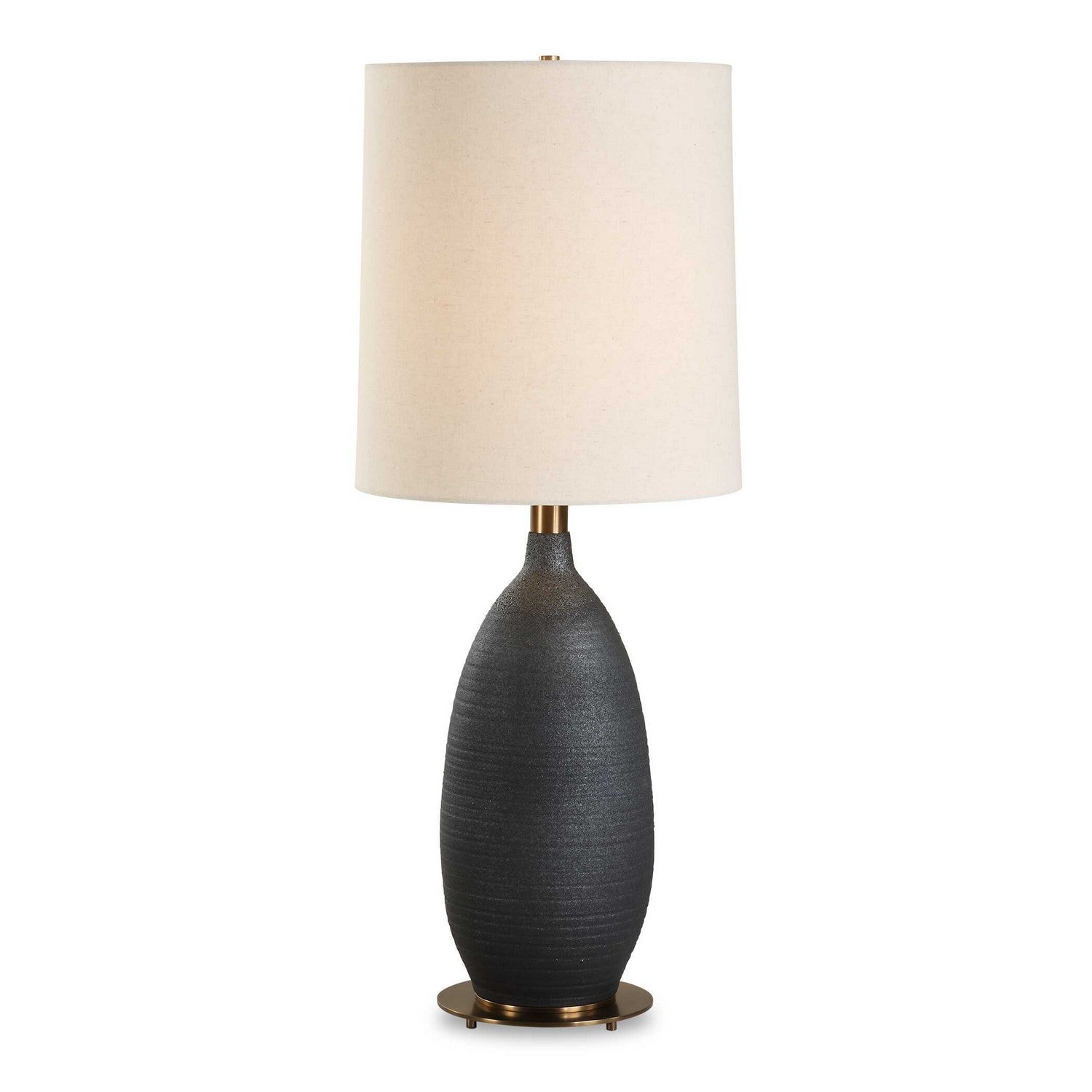 Uttermost - 30554-1 - One Light Table Lamp - Bower - Antique Brass Plated