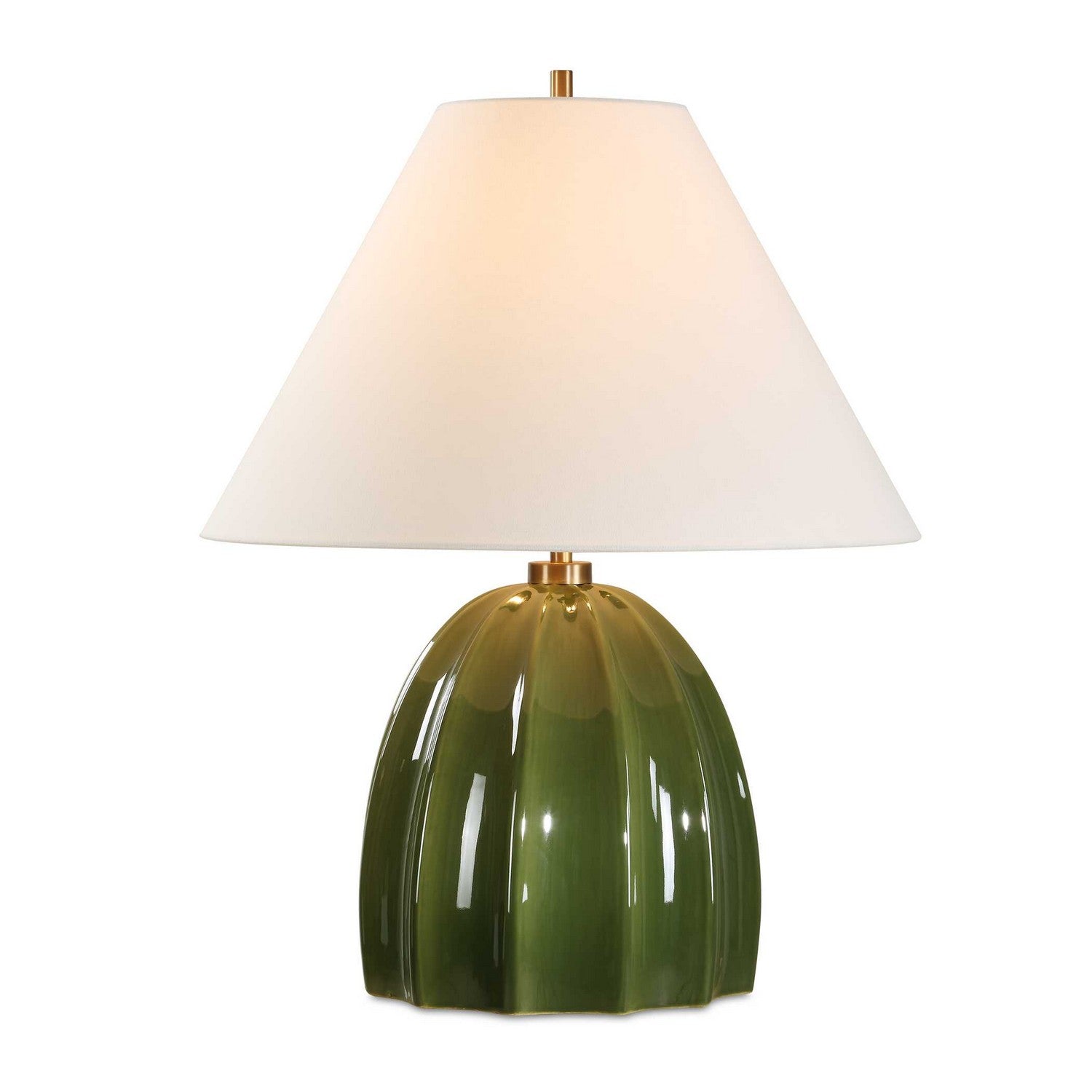 Uttermost - 30558 - One Light Table Lamp - Renna - Brass Plated