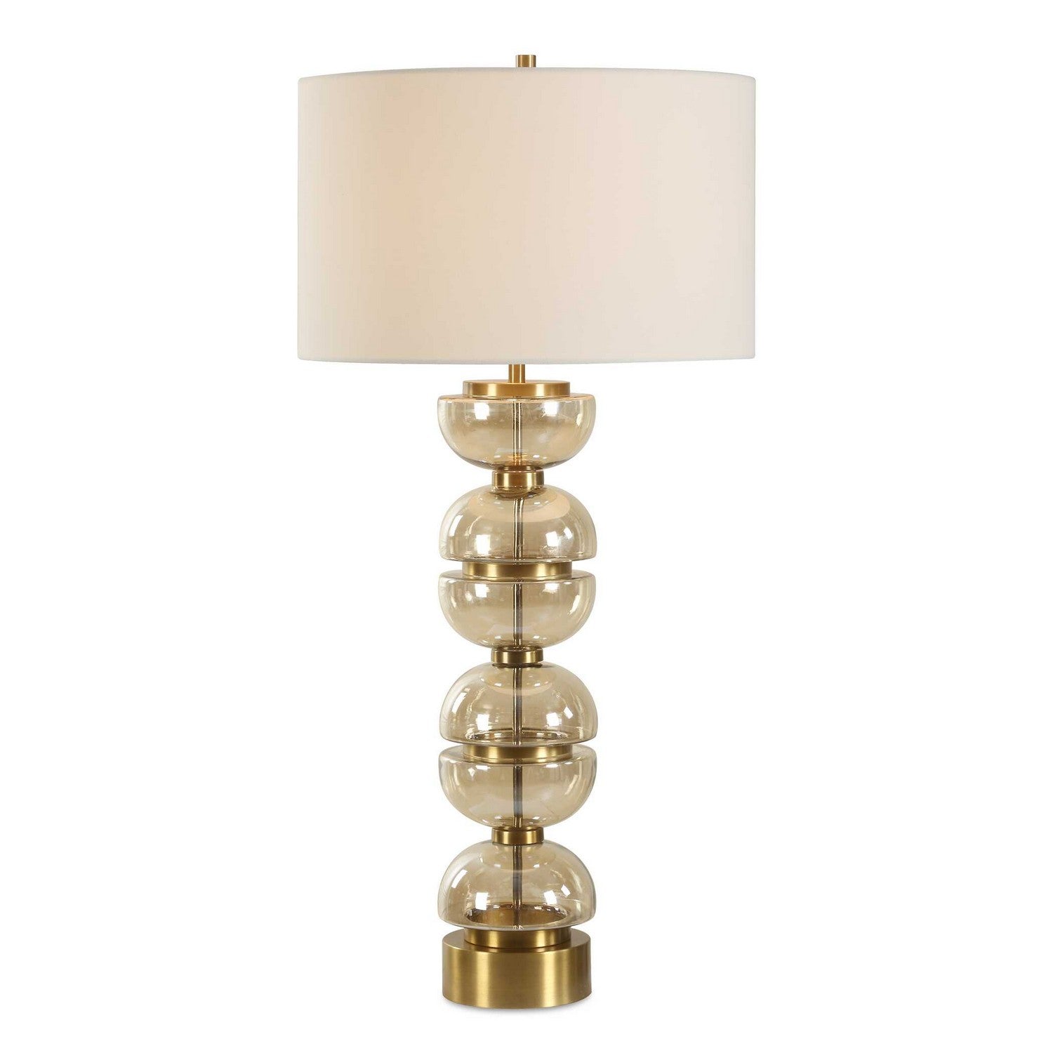 Uttermost - 30568 - One Light Table Lamp - Assemble - Brass Plated Iron