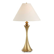 Uttermost - 30578 - One Light Table Lamp - Shaefer - Plated Brass