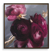 Uttermost - 32481 - Framed Art - Plum Ranculus - Gold