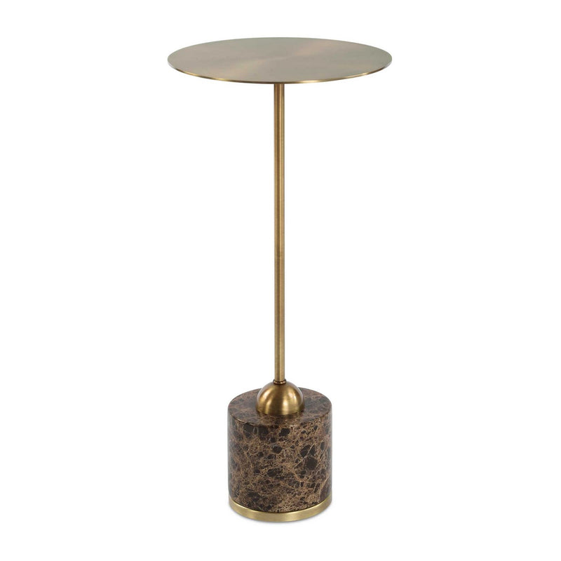 Uttermost - 50185 - Drink Table - Verlin - Brushed Brass