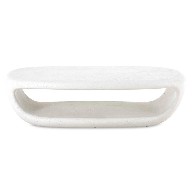 Uttermost - 50195 - Coffee Table - Leyton - White