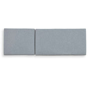Uttermost - 53022 - Pool Chaise Cushion - Bea - Textured Charcoal Gray