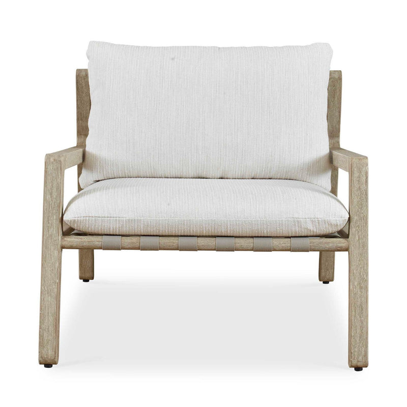 Uttermost - 53072 - Lounge Chair - Strapped - Mahogany Wood