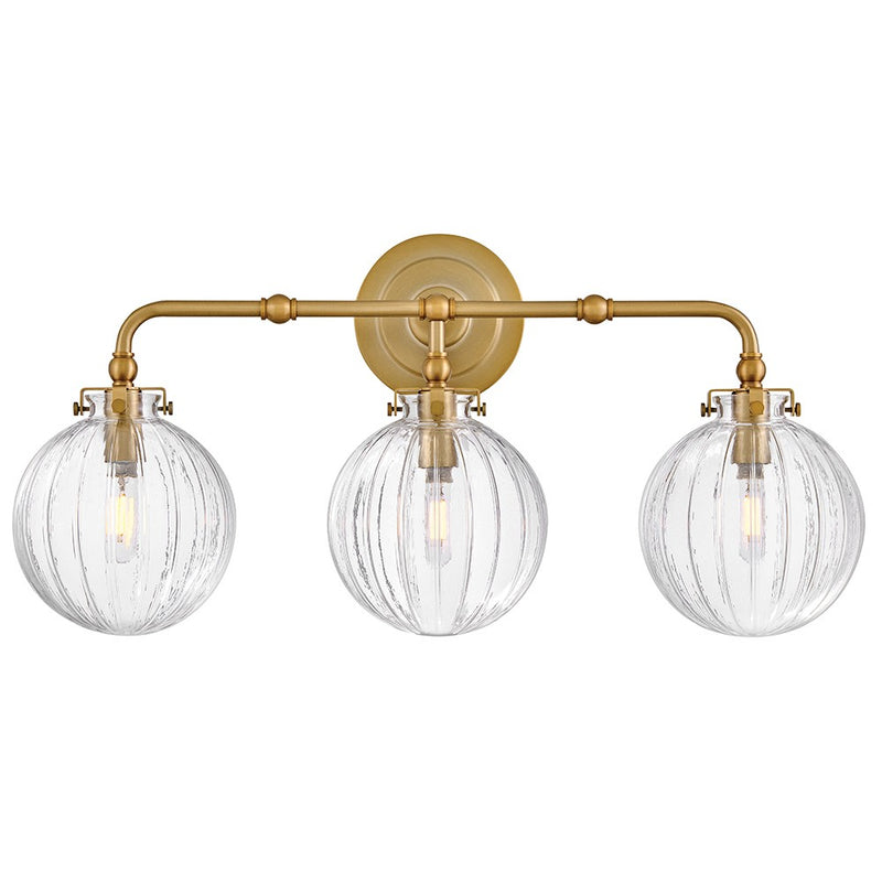 Hinkley - 57413LCB - LED Vanity - Helene - Lacquered Brass