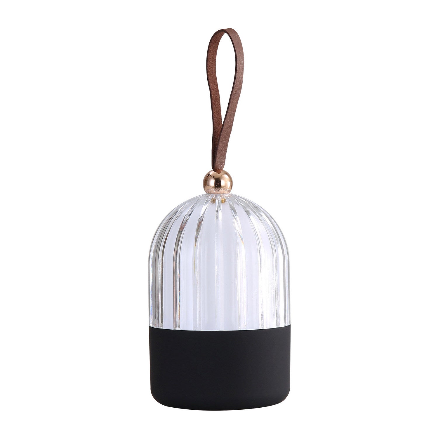 Golden - 2253-4 BLK - LED Lantern - Lunari - Matte Black