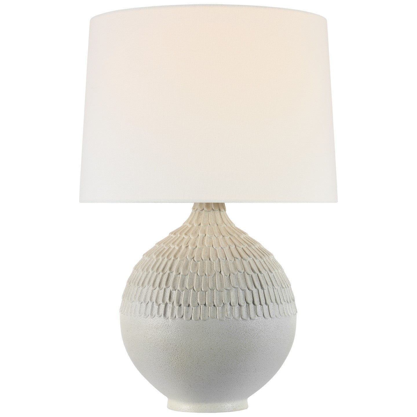 Visual Comfort Signature - ARN 3386VLT-L - LED Table Lamp - Morava - Volcanic White
