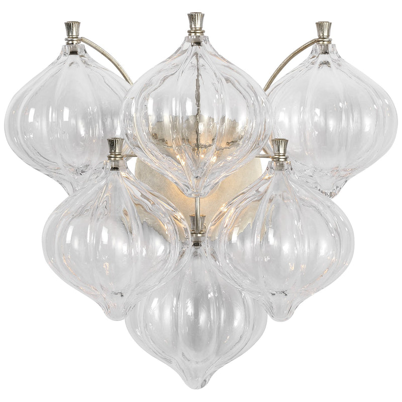 Visual Comfort Signature - JN 2146BSL-CG - LED Wall Sconce - Caselli - Burnished Silver Leaf