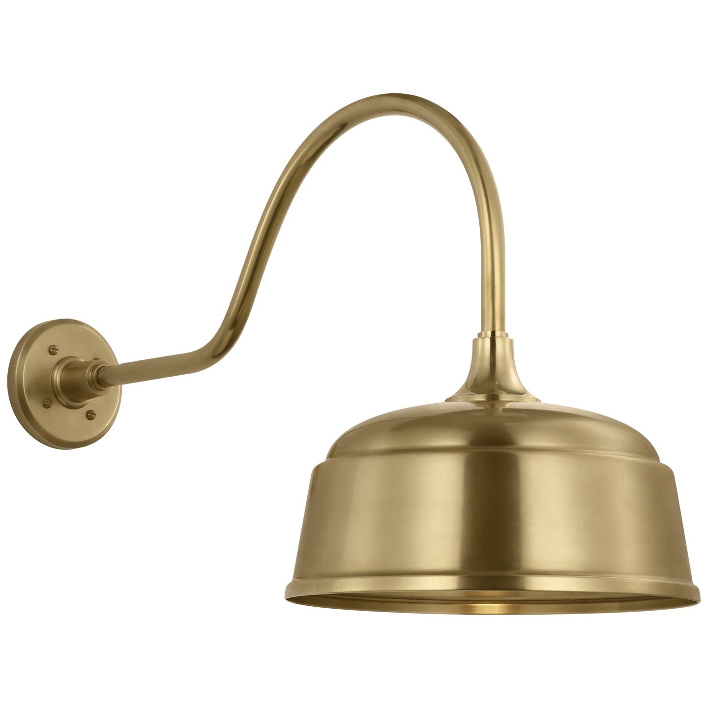 Visual Comfort Signature - TOB 2802HAB/S6-HAB - LED Barn Light - Academy Barn Light - Hand-Rubbed Antique Brass