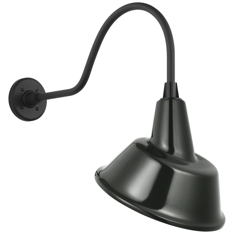 Visual Comfort Signature - TOB 2802MBK/S3-G - LED Barn Light - Academy Barn Light - Matte Black