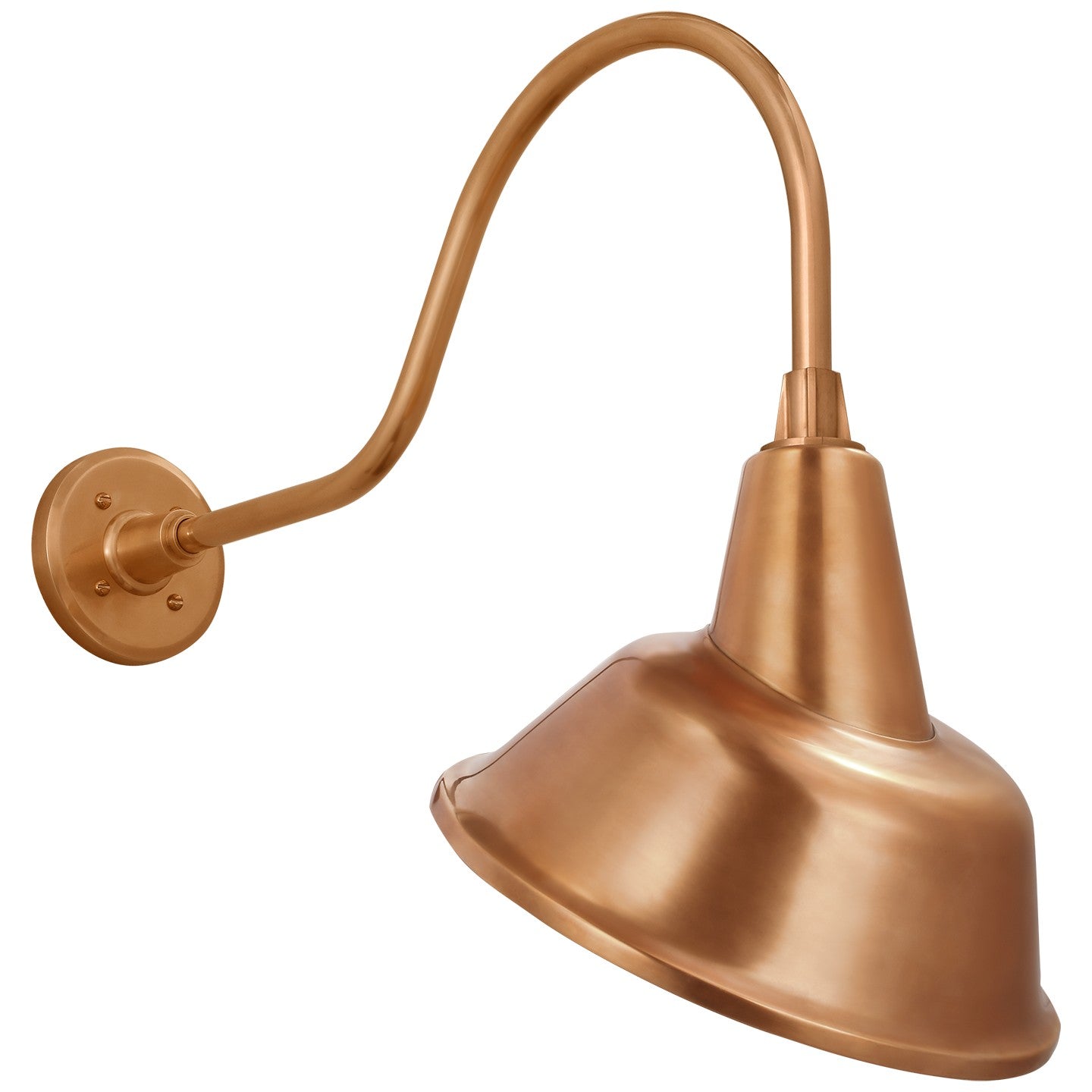 Visual Comfort Signature - TOB 2802SC/S3-SC - LED Barn Light - Academy Barn Light - Soft Copper