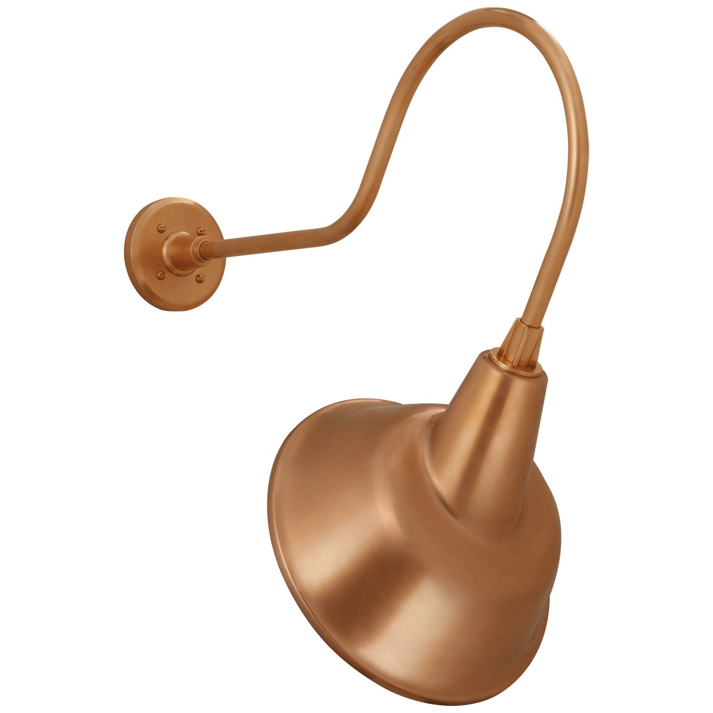 Visual Comfort Signature - TOB 2803SC/S3-SC - LED Barn Light - Academy Barn Light - Soft Copper