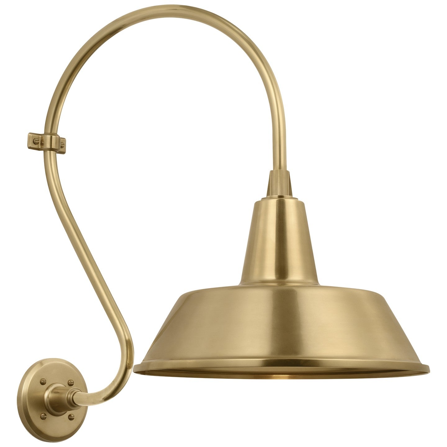 Visual Comfort Signature - TOB 2804HAB/S2-HAB - LED Barn Light - Academy Barn Light - Hand-Rubbed Antique Brass