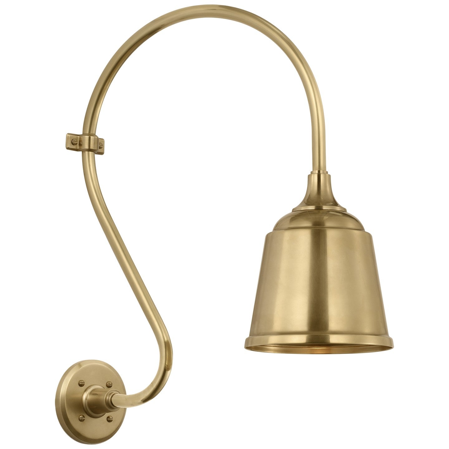 Visual Comfort Signature - TOB 2804HAB/S5-HAB - LED Barn Light - Academy Barn Light - Hand-Rubbed Antique Brass