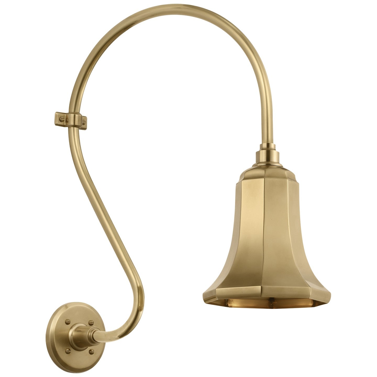 Visual Comfort Signature - TOB 2804HAB/S8-HAB - LED Barn Light - Academy Barn Light - Hand-Rubbed Antique Brass