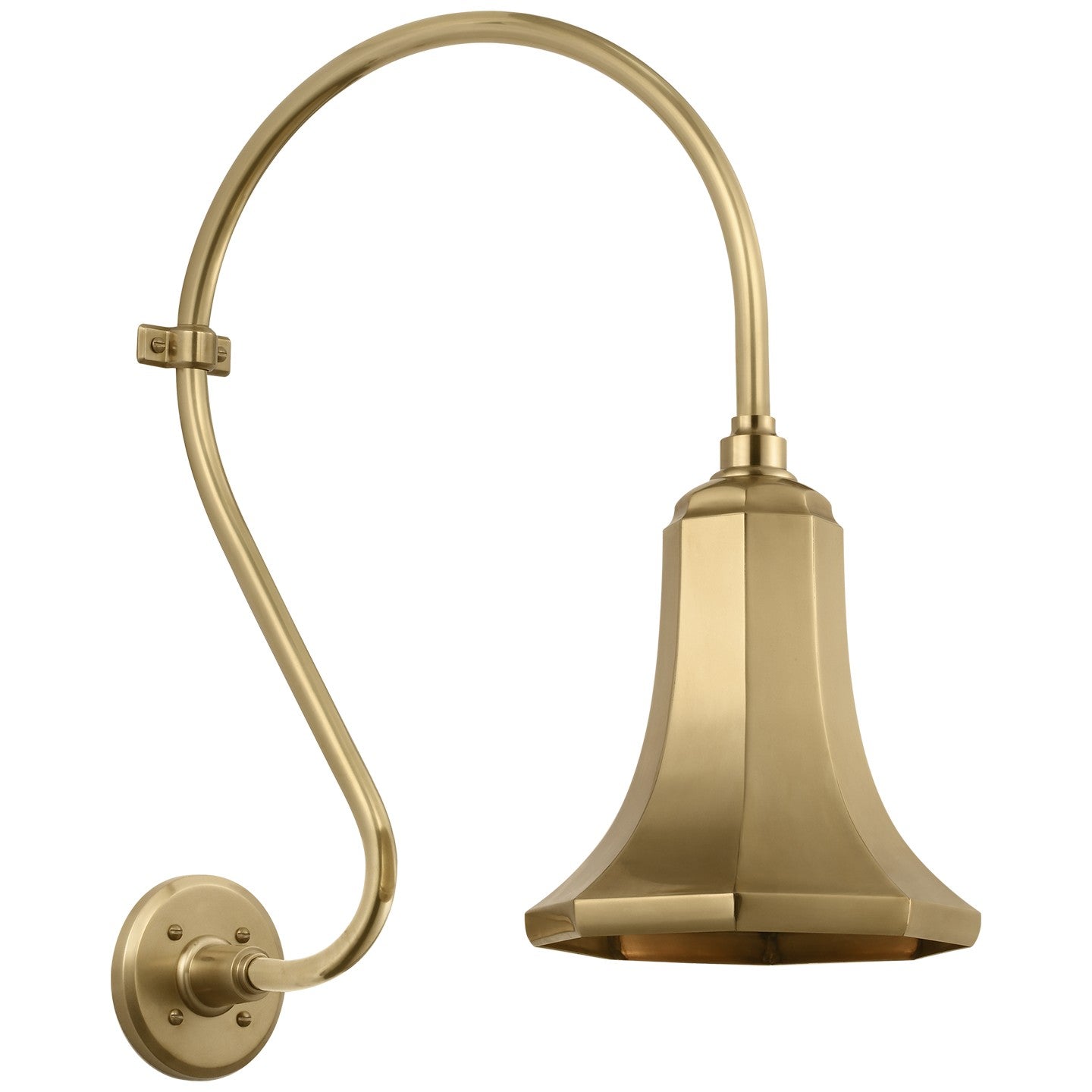 Visual Comfort Signature - TOB 2804HAB/S9-HAB - LED Barn Light - Academy Barn Light - Hand-Rubbed Antique Brass