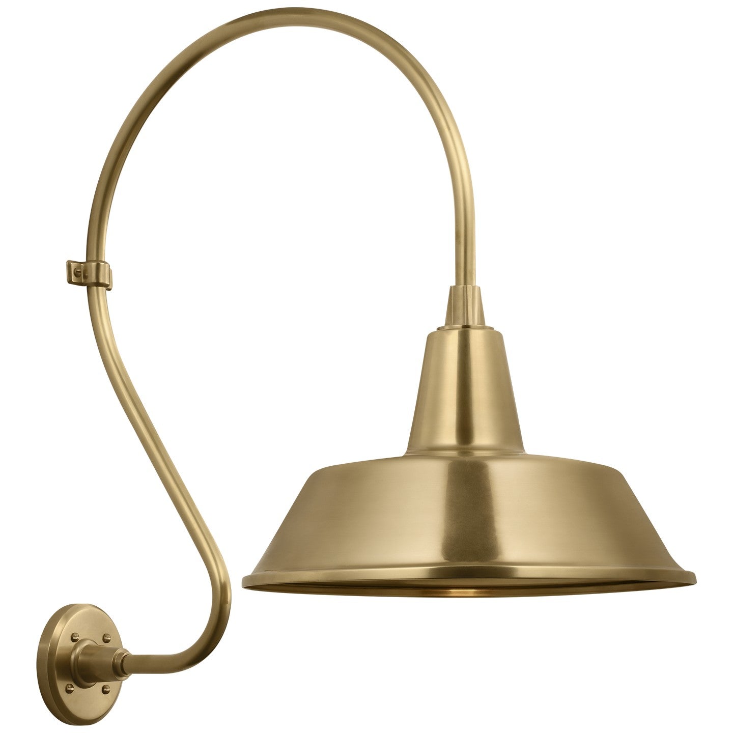 Visual Comfort Signature - TOB 2805HAB/S2-HAB - LED Barn Light - Academy Barn Light - Hand-Rubbed Antique Brass