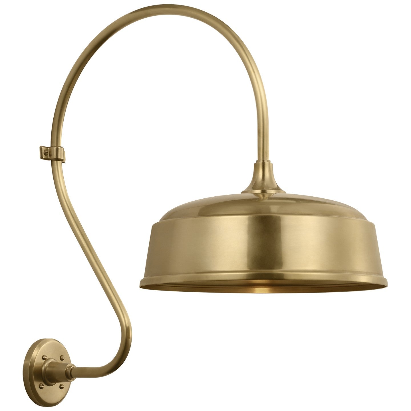 Visual Comfort Signature - TOB 2805HAB/S7-HAB - LED Barn Light - Academy Barn Light - Hand-Rubbed Antique Brass