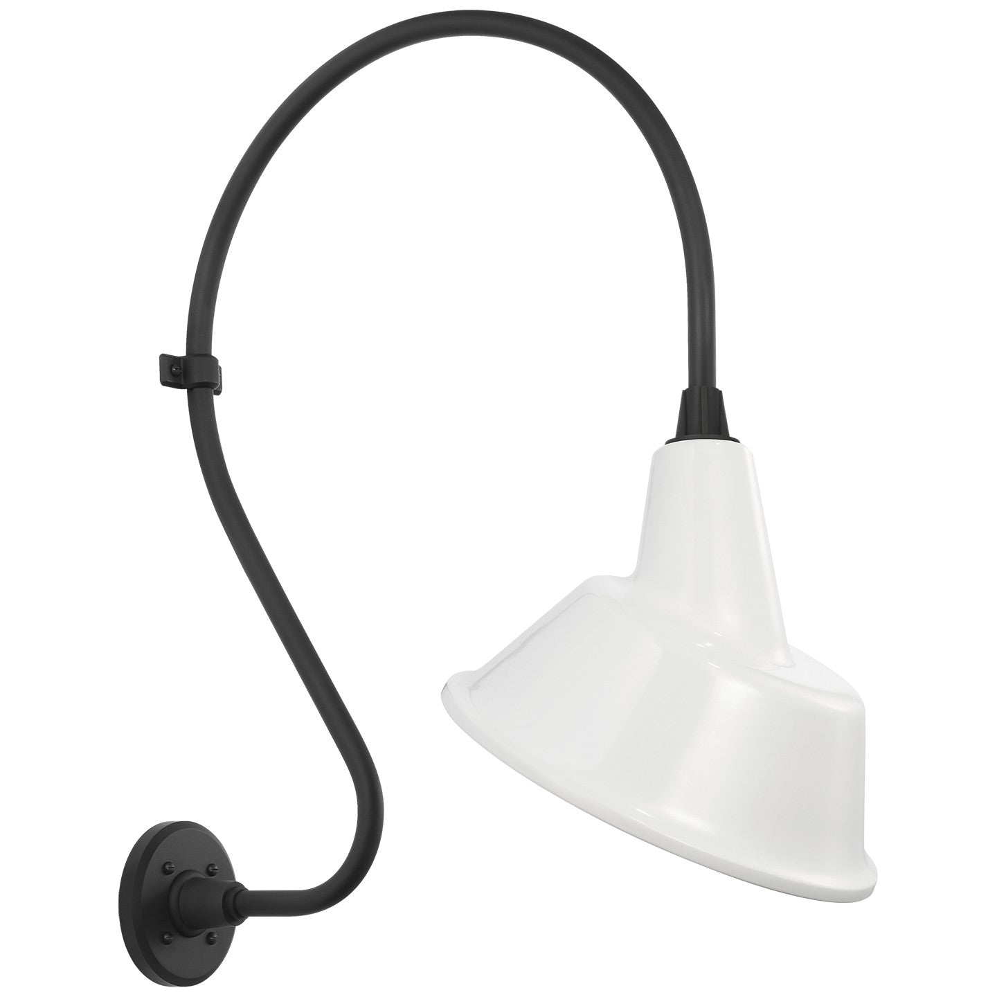 Visual Comfort Signature - TOB 2805MBK/S3-WHT - LED Barn Light - Academy Barn Light - Matte Black