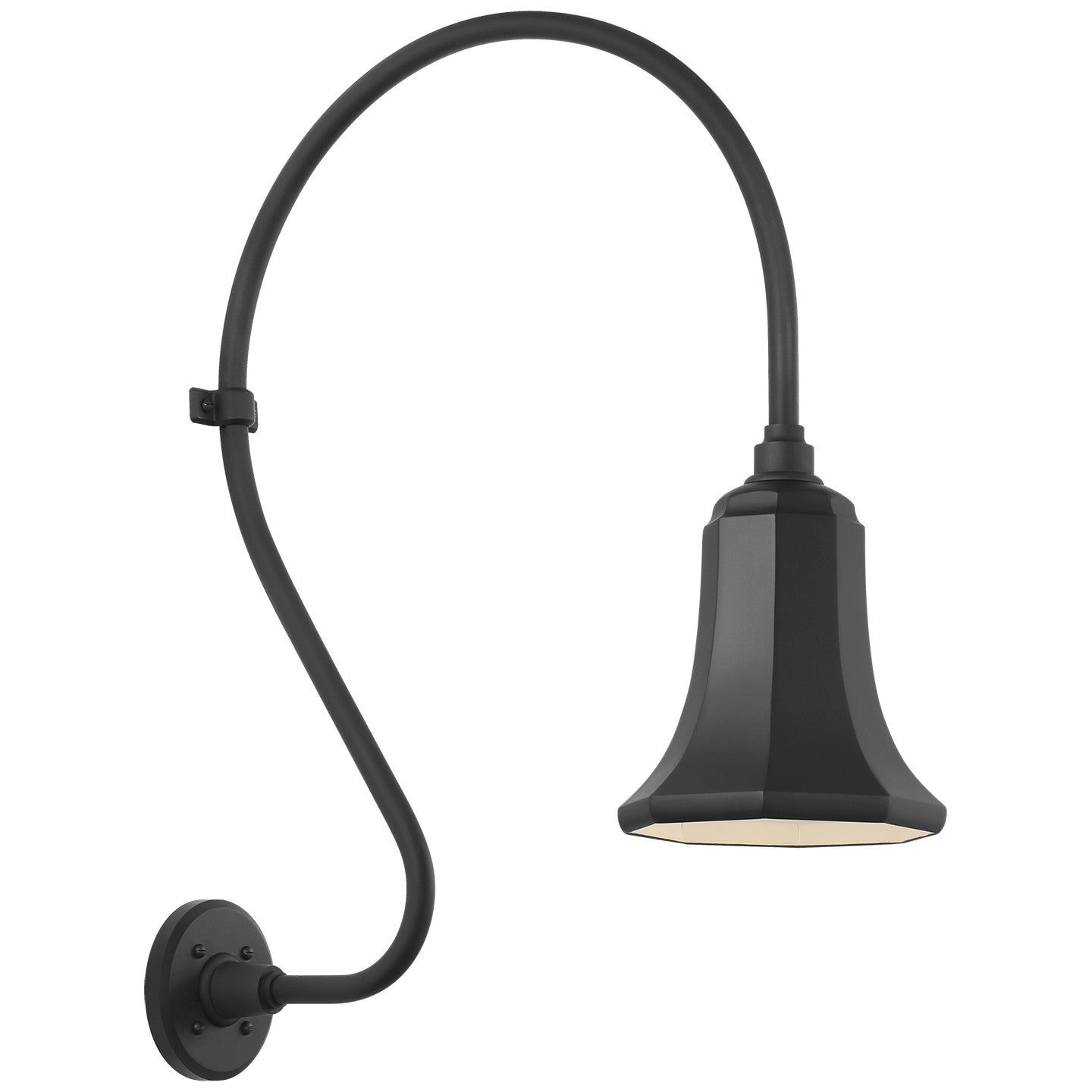 Visual Comfort Signature - TOB 2805MBK/S8-MBK - LED Barn Light - Academy Barn Light - Matte Black