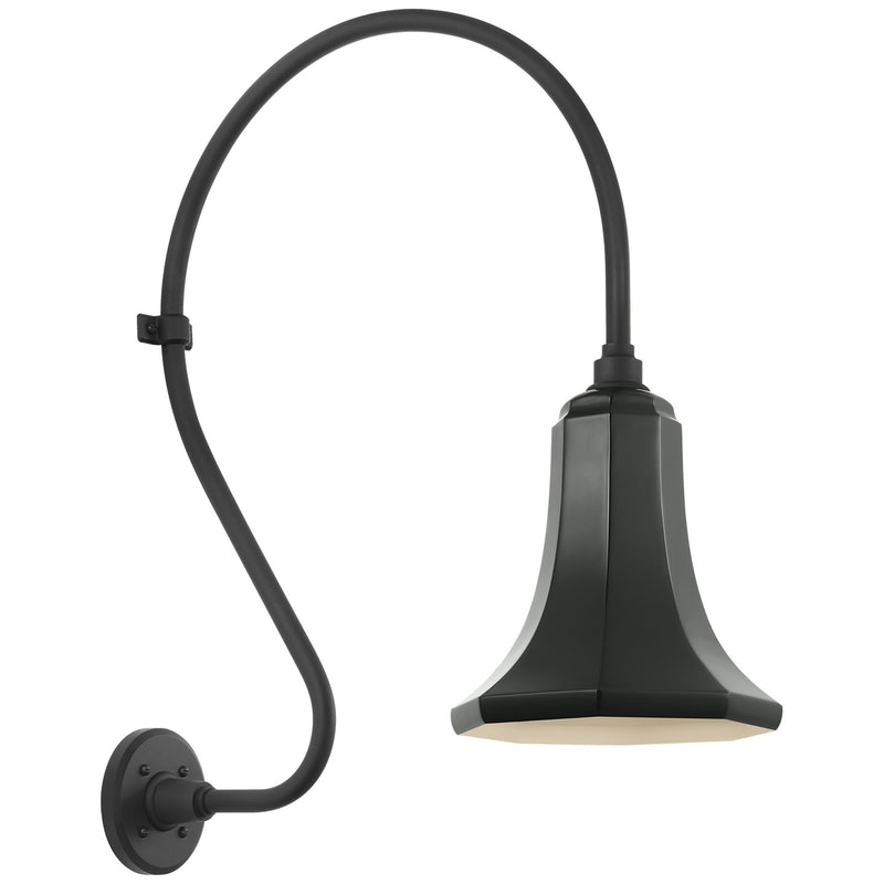 Visual Comfort Signature - TOB 2805MBK/S9-G - LED Barn Light - Academy Barn Light - Matte Black