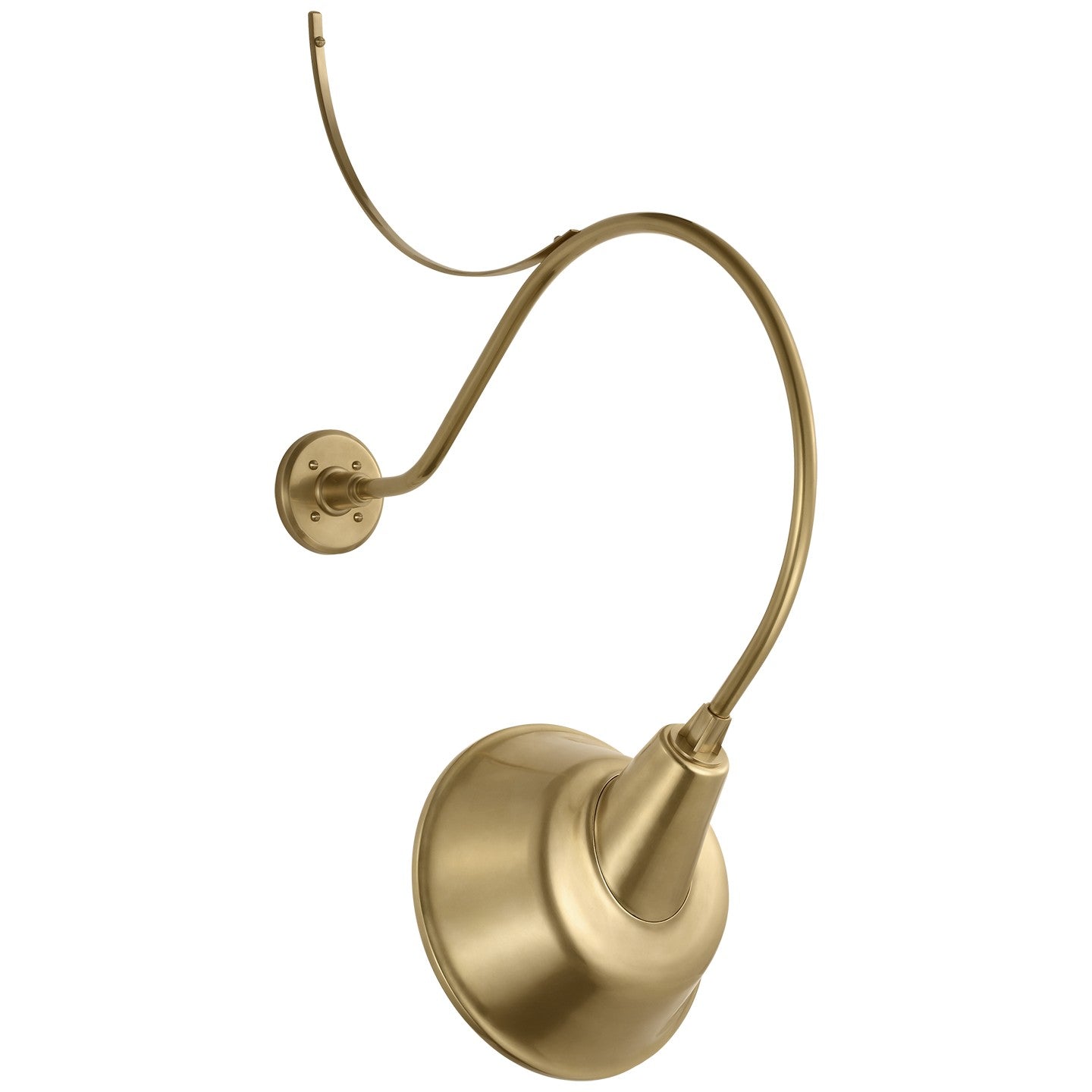 Visual Comfort Signature - TOB 2806HAB/S3-HAB - LED Barn Light - Academy Barn Light - Hand-Rubbed Antique Brass