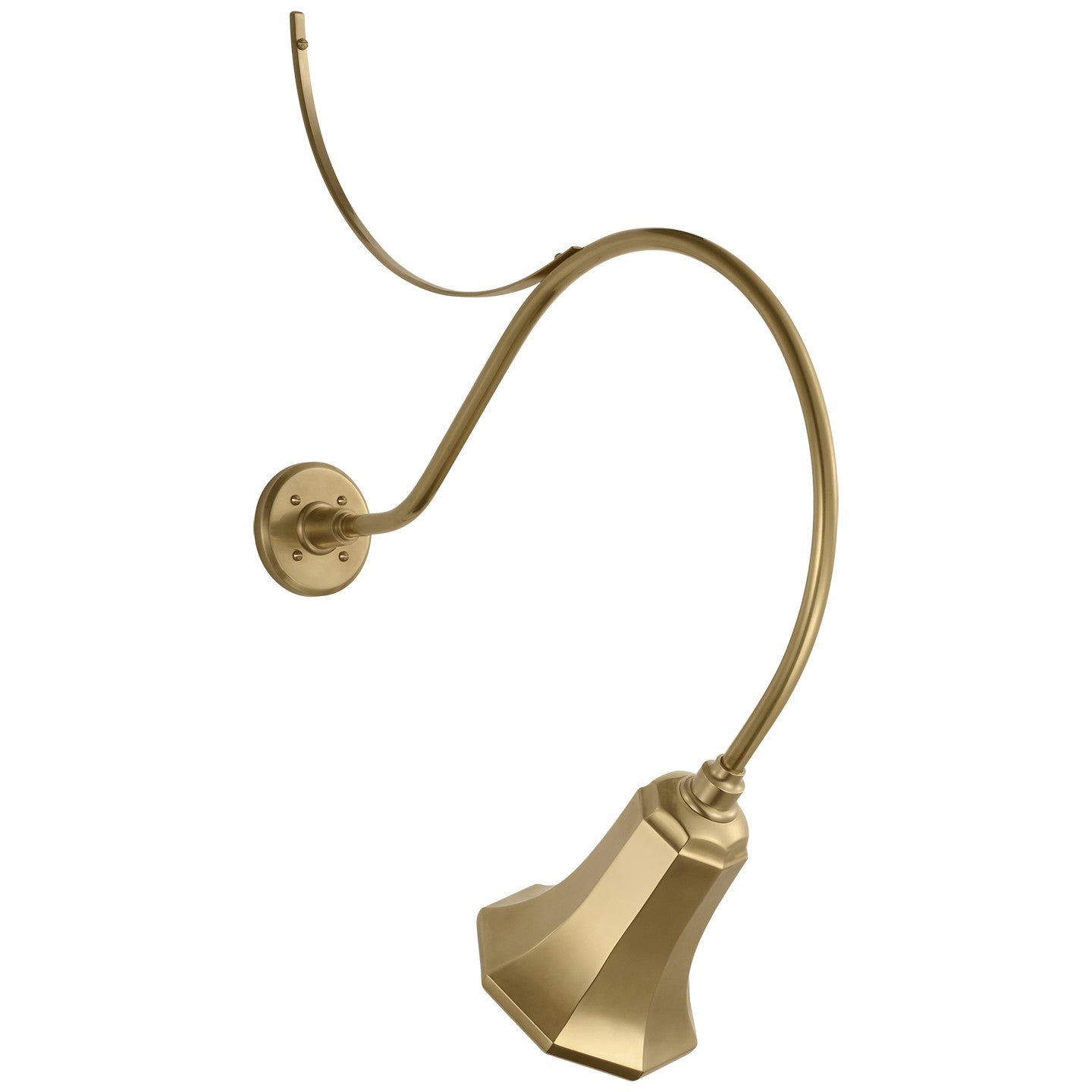 Visual Comfort Signature - TOB 2806HAB/S8-HAB - LED Barn Light - Academy Barn Light - Hand-Rubbed Antique Brass