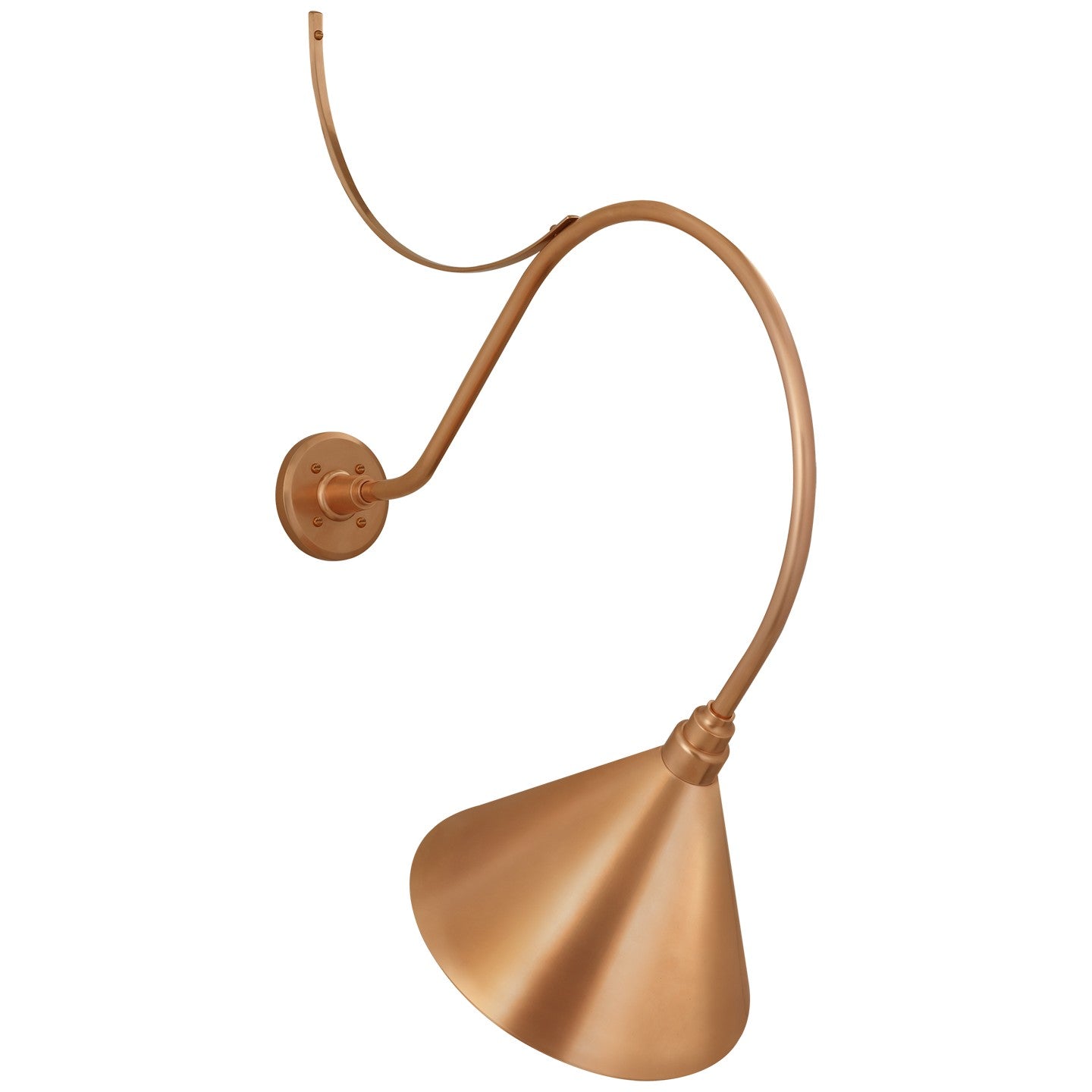 Visual Comfort Signature - TOB 2806SC/S11-SC - LED Barn Light - Academy Barn Light - Soft Copper