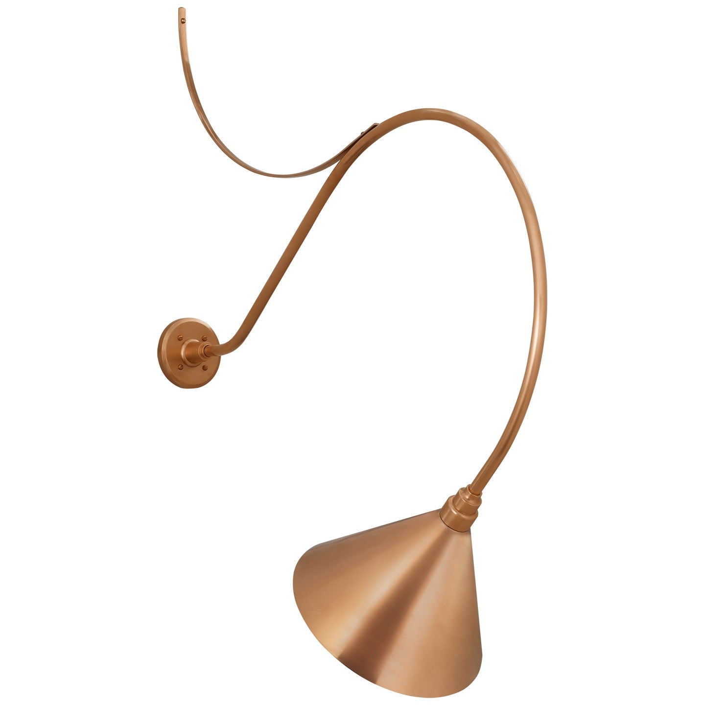 Visual Comfort Signature - TOB 2807SC/S11-SC - LED Barn Light - Academy Barn Light - Soft Copper