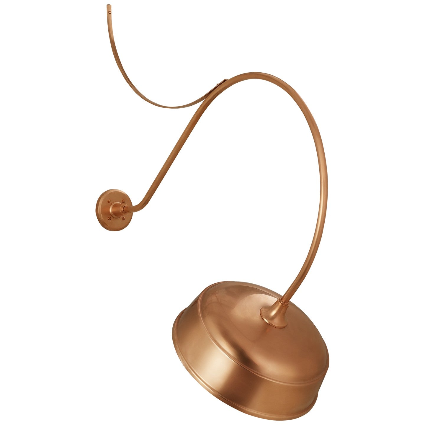 Visual Comfort Signature - TOB 2807SC/S7-SC - LED Barn Light - Academy Barn Light - Soft Copper