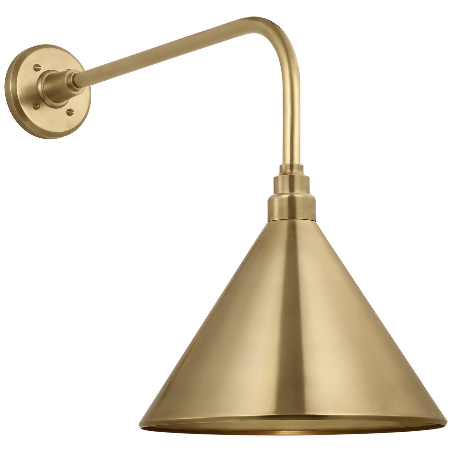 Visual Comfort Signature - TOB 2809HAB/S11-HAB - LED Barn Light - Academy Barn Light - Hand-Rubbed Antique Brass