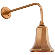 Visual Comfort Signature - TOB 2809SC/S8-SC - LED Barn Light - Academy Barn Light - Soft Copper