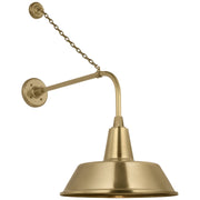 Visual Comfort Signature - TOB 2810HAB/S2-HAB - LED Barn Light - Academy Barn Light - Hand-Rubbed Antique Brass