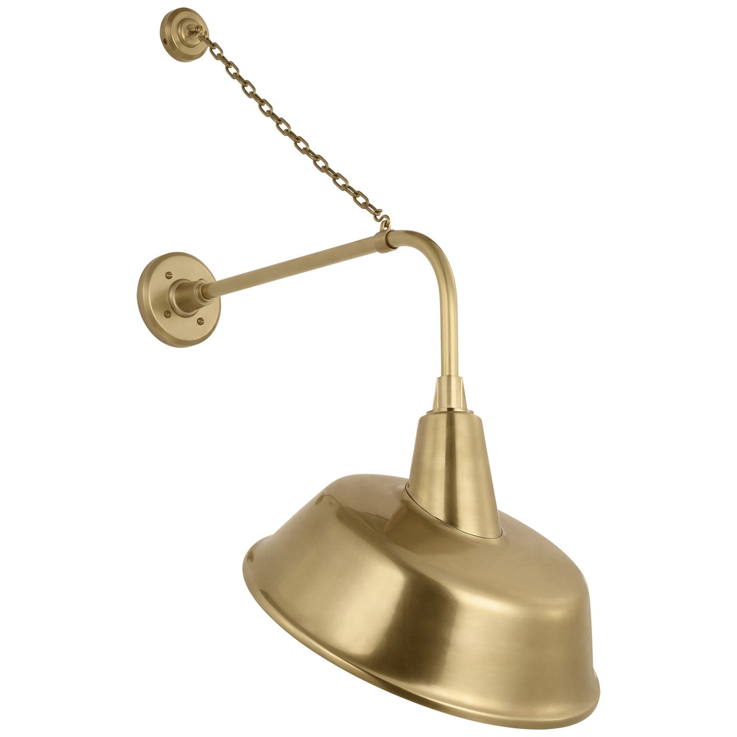 Visual Comfort Signature - TOB 2810HAB/S4-HAB - LED Barn Light - Academy Barn Light - Hand-Rubbed Antique Brass