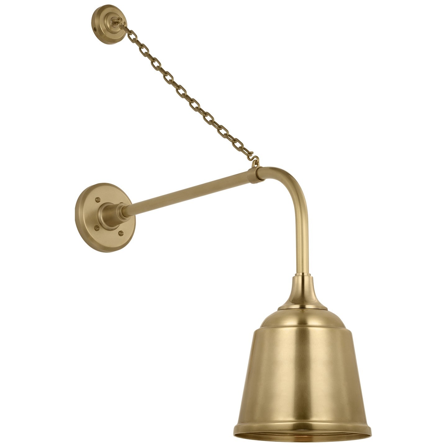 Visual Comfort Signature - TOB 2810HAB/S5-HAB - LED Barn Light - Academy Barn Light - Hand-Rubbed Antique Brass