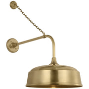 Visual Comfort Signature - TOB 2810HAB/S7-HAB - LED Barn Light - Academy Barn Light - Hand-Rubbed Antique Brass